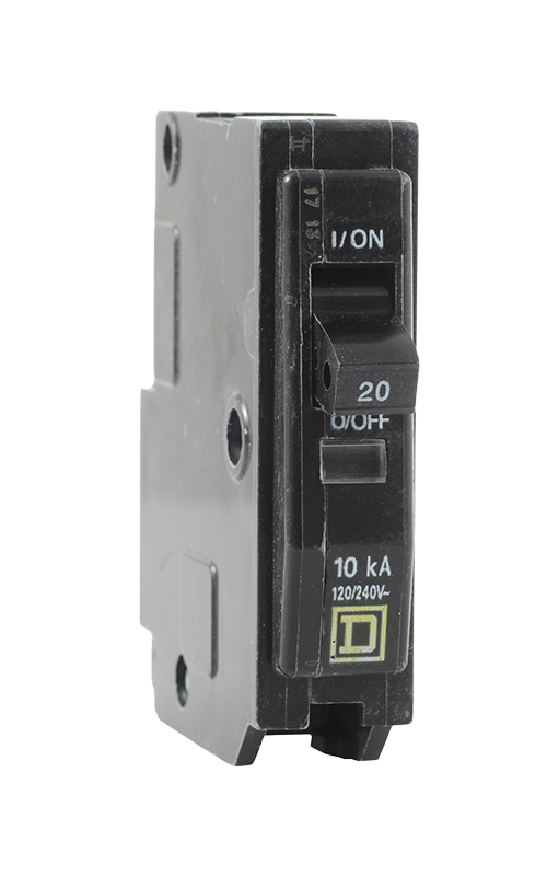 Circuit Breaker, QO, 1 Pole, 20 Amp